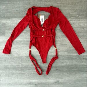 Iamnotbasic cosmos bodysuit size M NWT